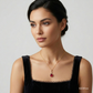 SJJDP152 | Classic Ruby Diamond Designer Pendant