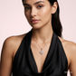 SJJDP153 | Chic Rosette Diamond Floral Pendant