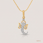 SJJDP157 | Jai Ganesh Diamond Spiritual Pendant
