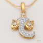 SJJDP157 | Jai Ganesh Diamond Spiritual Pendant