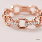 SJJDR101 | Modish Links Diamond Statement Ring