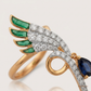 SJJDR103 | Aerial Poise Diamond Contemporary Ring