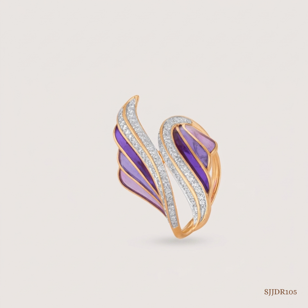 SJJDR105 | Chromatic Flight Diamond Designer Ring