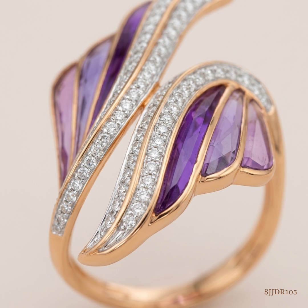 SJJDR105 | Chromatic Flight Diamond Designer Ring