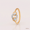 SJJDR108 | Classy Interlink Diamond Statement Ring