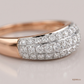 SJJDR111 | Sparkle Tide Diamond Contemporary Ring
