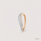 SJJDR111 | Sparkle Tide Diamond Contemporary Ring
