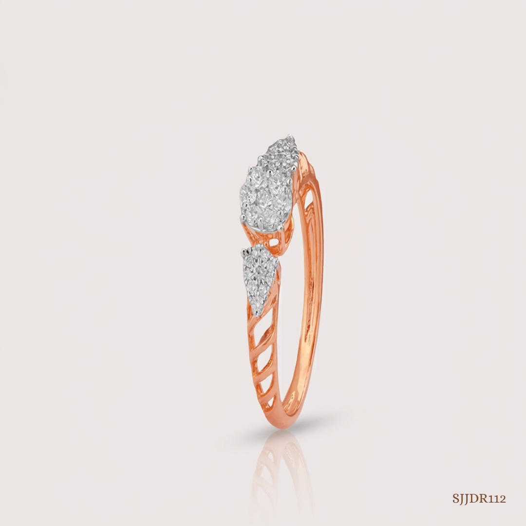 SJJDR112 | Trinity Spark Diamond Fashion Ring