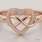 SJJDR114 | Infinity Love Diamond Designer Ring