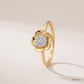 SJJDR117 | Bloom Halo Diamond Statement Ring