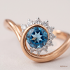 SJJDR118 | Celeste Bloom Diamond Floral Ring