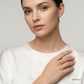 SJJDR119 | Whispering Leaf Diamond Nature Ring