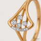 SJJDR127 | Luna Curve Diamond Contemporary Ring