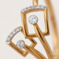 SJJDR129 | Floral Frame Diamond Designer Ring