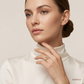 SJJDR132 | Linked Square Diamond Contemporary Ring