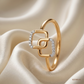 SJJDR132 | Linked Square Diamond Contemporary Ring