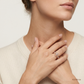 SJJDR138 | Sunburst Frame Diamond Statement Ring