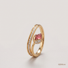 SJJDR140 | Whispering Bloom Diamond Floral Ring