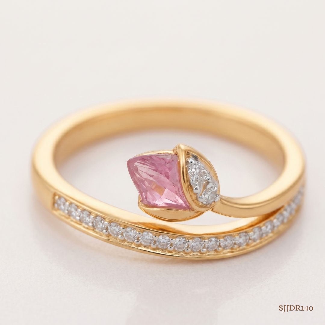 SJJDR140 | Whispering Bloom Diamond Floral Ring
