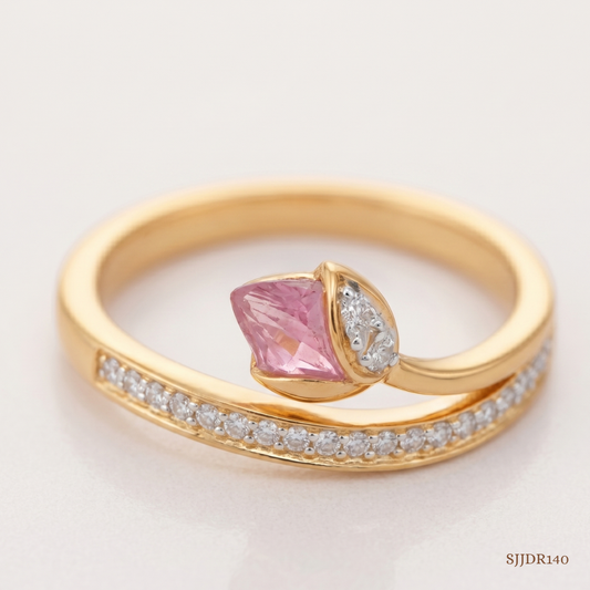 SJJDR140 | Whispering Bloom Diamond Floral Ring