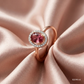 SJJDR145 | Blush Bloom Diamond Floral Ring