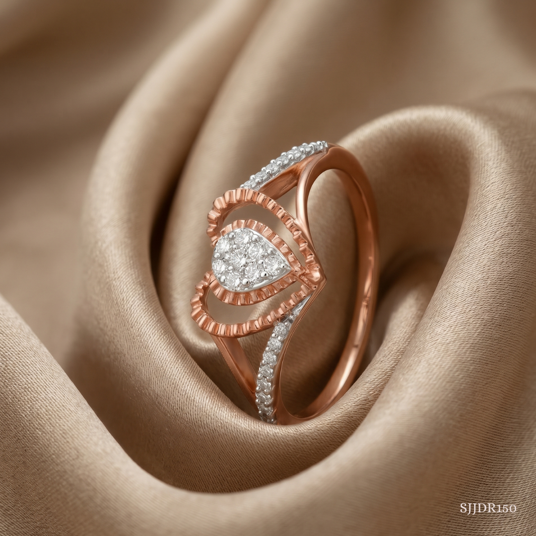 SJJDR150 | Forever Bloom Diamond Designer Ring
