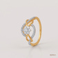 SJJDR151 | Blooming Beauty Diamond Floral Ring