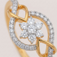 SJJDR151 | Blooming Beauty Diamond Floral Ring