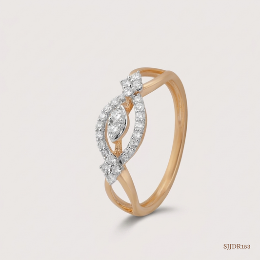 SJJDR153 | Endless Love Diamond Designer Ring