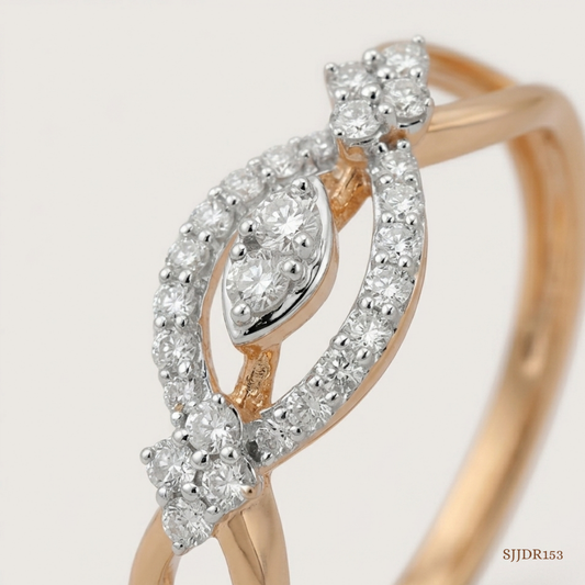 SJJDR153 | Endless Love Diamond Designer Ring