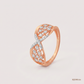 SJJDR156 | Infinity Knot Diamond Contemporary Ring