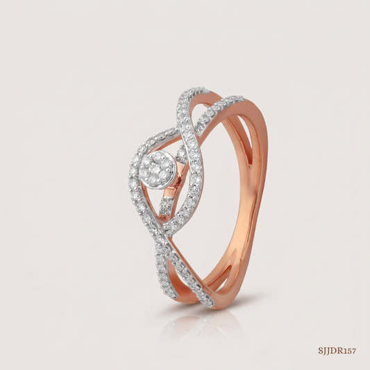SJJDR157 | Eternal Embrace Diamond Designer Ring