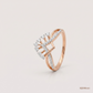 SJJDR160 | Regal Crown Diamond Statement Ring
