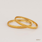 SJJGB117 | Lustre Line Elegant Gold Bangles with Sleek Modern Styling