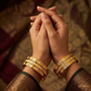 SJJGB122 | Timeless Gold Bangle with Classic Sophisticated Craftsmanship