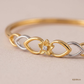 SJJGB123 | Regal Charm Statement Gold Bangle with Premium Artistic Design