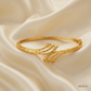 SJJGB125 | Radiant Minimalism Modern Gold Bangle with Sleek Finish