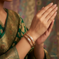 SJJGB133 | Modish Yellow Gold Carved Bangles with Artistic Detailing