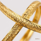 SJJGB138 | Brilliant Designer Gold Bangle with Timeless Luxury Finish