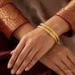 SJJGB138 | Brilliant Designer Gold Bangle with Timeless Luxury Finish