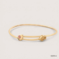 SJJGB143 | Pawfect Bear Cute Designer Gold Bangle for Trendy Styling