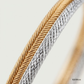 SJJGB144 | Sleek Radiance Modern Gold Bangle with Premium Shine