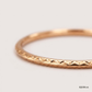 SJJGB146 | Playful Flick Stylish Gold Bangle with Contemporary Appeal