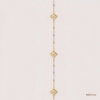 SJJGC101 | BloomTrail Dual Tone Floral Gold Chain