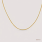 SJJGC103 | Classic Radiance Textured Gold Chain
