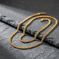 SJJGC103 | Classic Radiance Textured Gold Chain