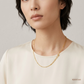 SJJGC105 | Beaded Satellite Yellow Gold Chain