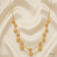 SJJGC107 | Radiant Orbit Double Layer Gold Chain