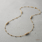 SJJGC112 | Caged Gleam Tri Tone Filigree Gold Chain