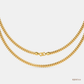 SJJGC113 | Double Layer Herringbone Gold Chain